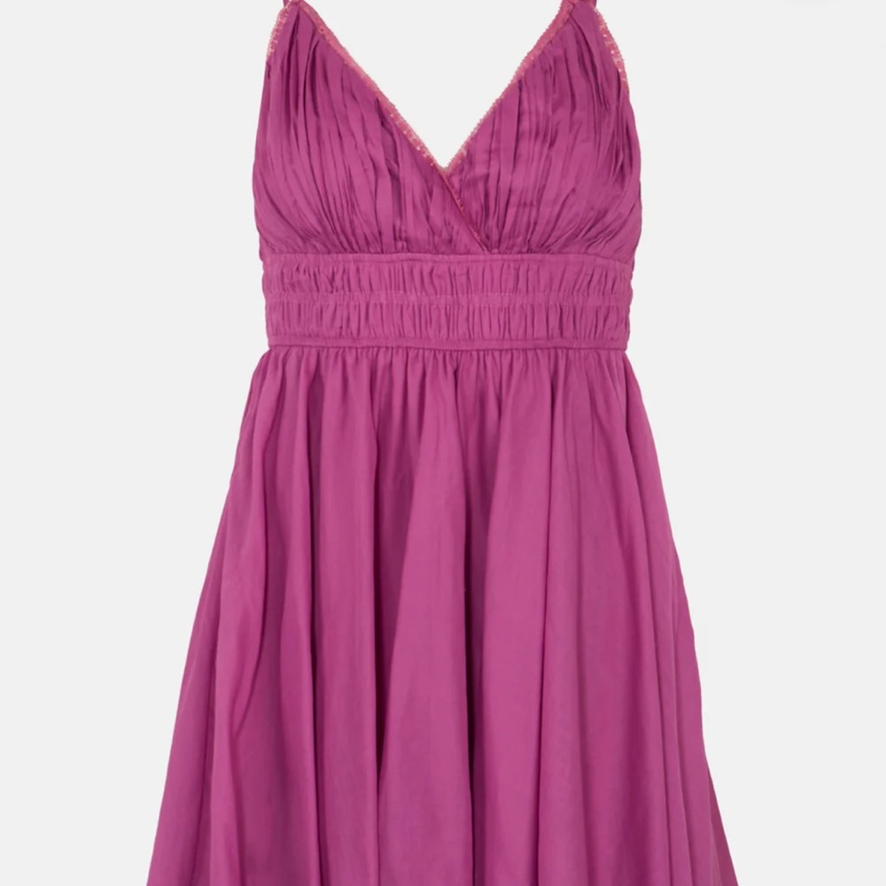Elegant Pink Sleeveless Dress